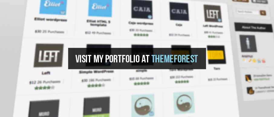 Support the freebies buying high quality premium themes from my portfolio at themeforest 【在线安装】便捷的在线短信平台